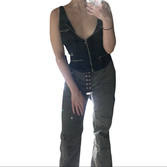 Vintage Gianni Versace silk Top - Picture 2 of 3